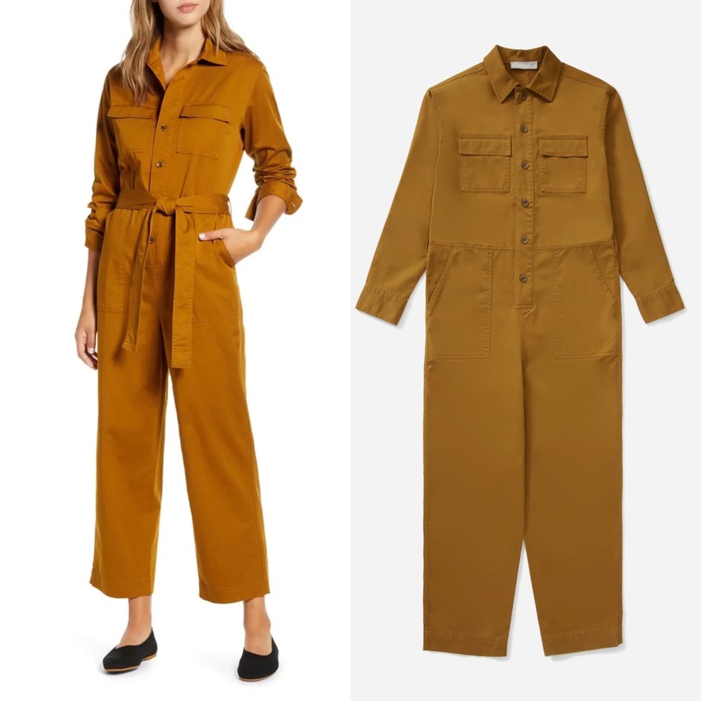 Everlane Mustard Jumpsuit